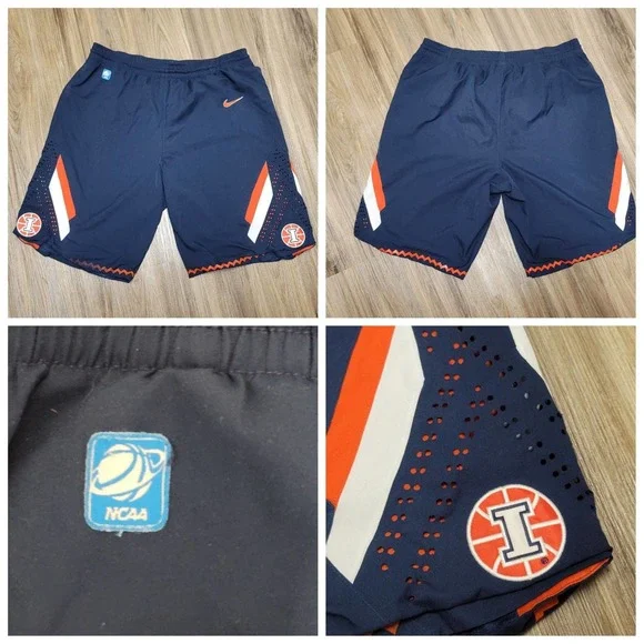 Nike Shorts Nike X Illinois Fighting Illini 212012 Team Issue
